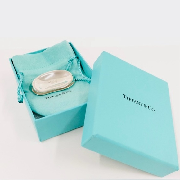 NWT! Tiffany’s Elsa Peretti® Bean® Money Clip 💙 - Picture 1 of 11